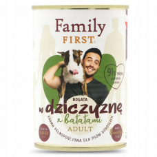 FAMILY FIRST DZICZYZNA Z BATATAMI 400 G